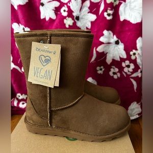 Bearpaw Women's Elle Short Vegan Boot - Size 9 - Hickory II